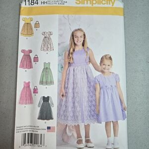 Simplicity Girls' Dress Pattern